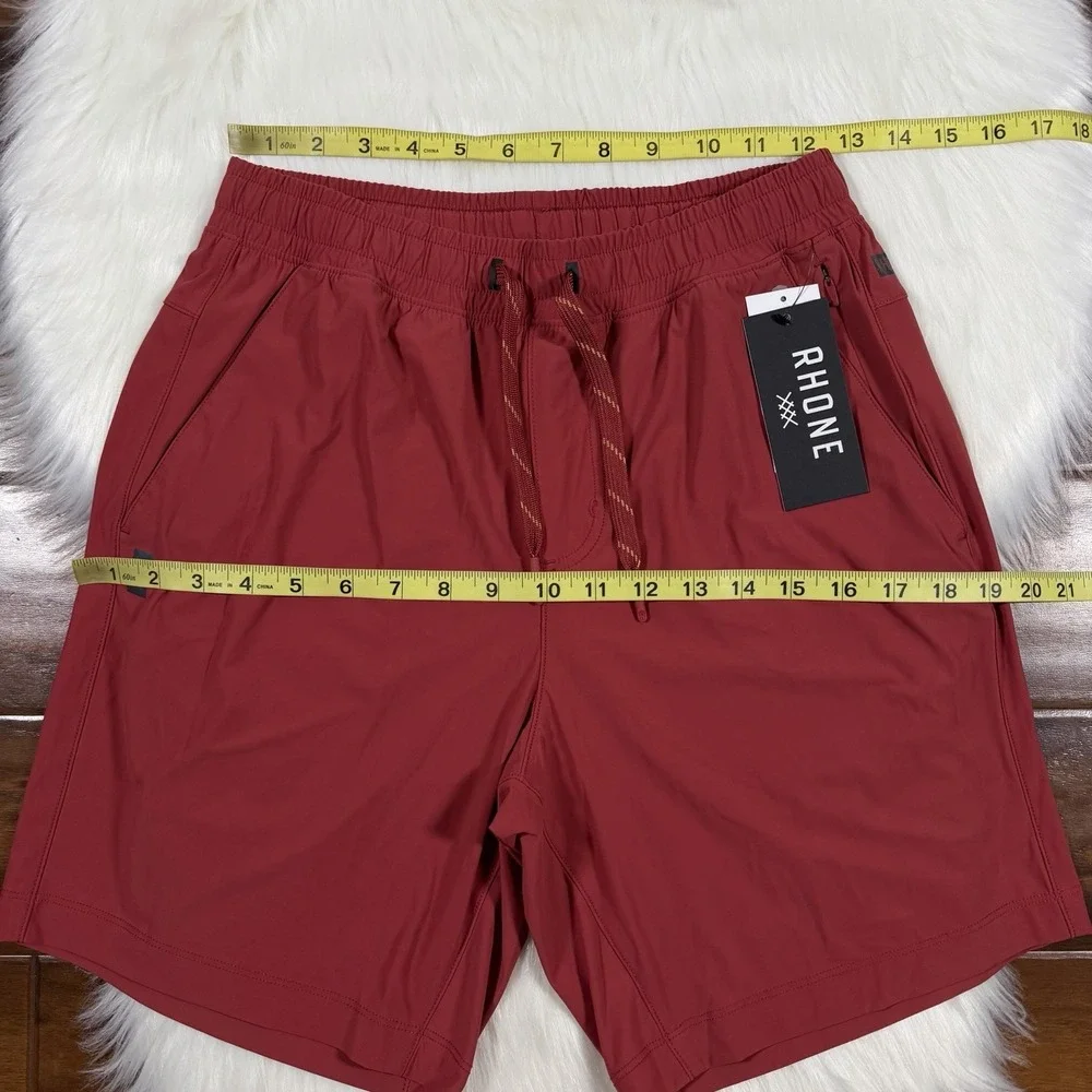 Rhone Men's Size Small Red Brick 7